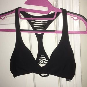 Black aerie Bikini top